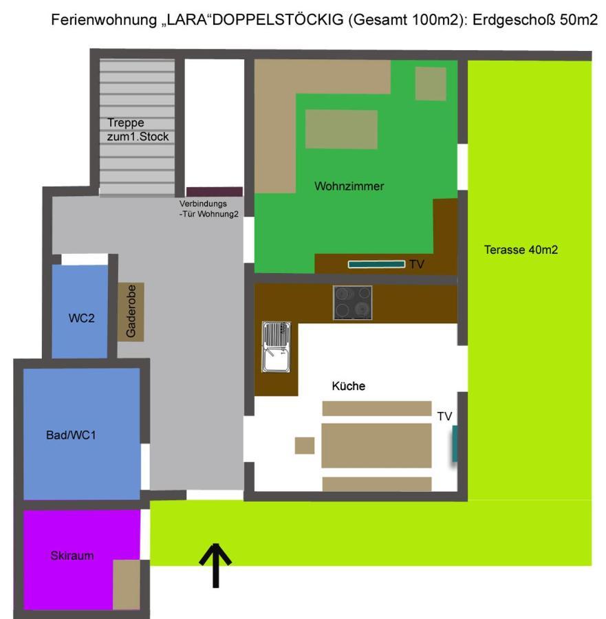 Appartement Lara&Lea Zell am Ziller Exterior foto